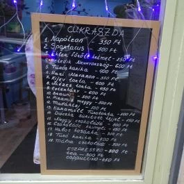 Cherry Orchard Szláv Cukrászda Budapest - Étlap/itallap