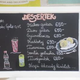 Chic to Chic Budapest - Étlap/itallap
