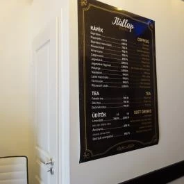 Chimney Cake Shop Budapest - Étlap/itallap