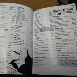 Churchill Bar Gourmet Budapest - Étlap/itallap