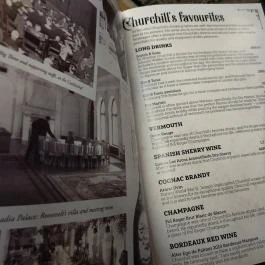 Churchill Bar Gourmet Budapest - Étlap/itallap