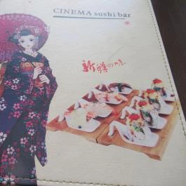Cinema Sushi Bár Budapest - Étlap/itallap