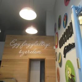 Cioccolatte Fagylaltozó Budapest - Belső