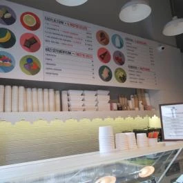 Cioccolatte Fagylaltozó Budapest - Belső