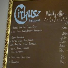 Cirkusz Budapest - Belső