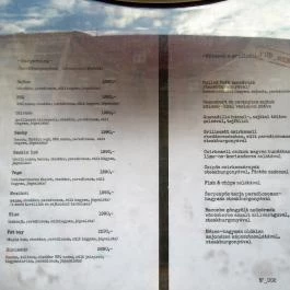 Clock Pub & Restaurant Budapest - Étlap/itallap