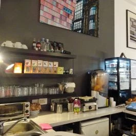 Coffee Cat Budapest - Belső