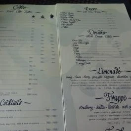 Coffea Arabica - Bajcsy-Zsilinszky út Budapest - Étlap/itallap