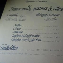 Coffea Arabica - Bajcsy-Zsilinszky út Budapest - Étlap/itallap