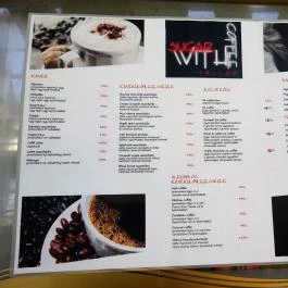 Coffee with Sugar - Sugár Üzletközpont Budapest - Étlap/itallap