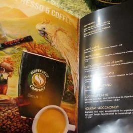 Coffeeshop Company - Capital Square Budapest - Étlap/itallap