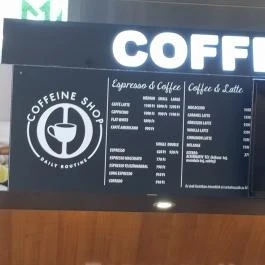COFFEINE STORE & CO. - Shopmark Budapest - Étlap/itallap