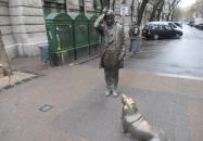 Columbo-szobor Budapest