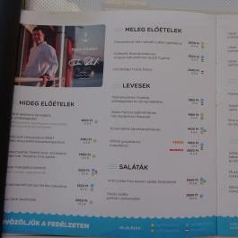 BOATanic Terrace & Bar Budapest - Étlap/itallap