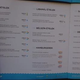 BOATanic Terrace & Bar Budapest - Étlap/itallap