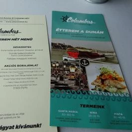 BOATanic Terrace & Bar Budapest - Étlap/itallap