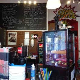 ComiX Coffee Budapest - Belső
