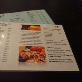 Contrast Budapest - Étlap/itallap