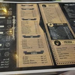 Cooltour Bar II., Budapest - Étlap/itallap