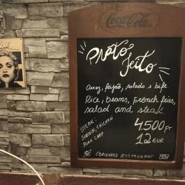 Corcovado Brazilian Restaurant Budapest - Étlap/itallap