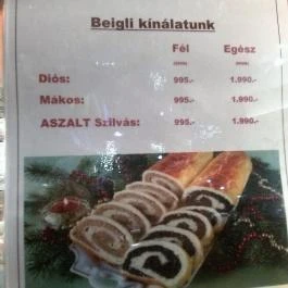 Cortesi - Westend City Center Budapest - Étlap/itallap