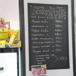 Cosmopolitan Nyelviskola & Café Budapest - Étlap/itallap