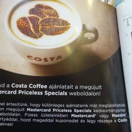 Costa Coffee - Westend City Center Budapest - Étel/ital