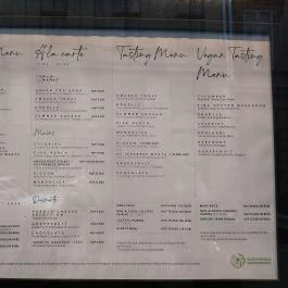 Costes Downtown Budapest - Étlap/itallap