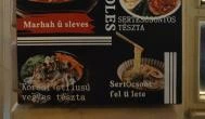 Crane Ramen Budapest - Étlap/itallap