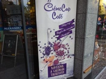 Créme Cup Café - Alexandra Könyvesház Budapest