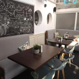 Crumbie Bistro Budapest - Belső