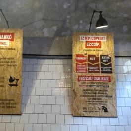 Crunchy - Király utca Budapest - Étlap/itallap