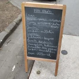 Császármorzsa Budapest - Étlap/itallap