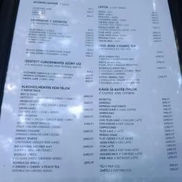 Csendes Társ Winebar & Garden Budapest - Étlap/itallap
