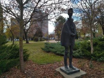 Csepeli Petőfi Sándor szobor Budapest