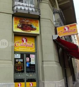 Csibefalat - Ráday utca