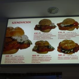 Csibefalat - Ráday utca Budapest - Étlap/itallap