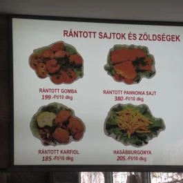 Csibefalat - Csongor utca Budapest - Étlap/itallap