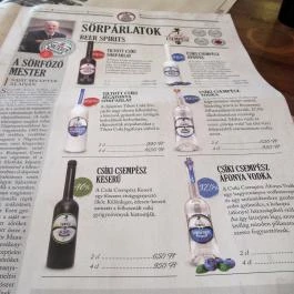 Csíki Söröző & Étterem - Mechwart Liget Budapest - Egyéb