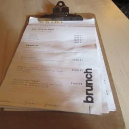 Csiri, Budaörs - Étlap/itallap