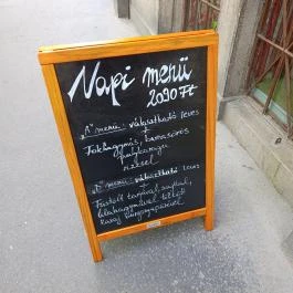 Csirip Falatozó, Budapest - Étlap/itallap