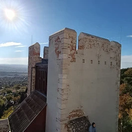 Csókakő vára, Csókakő - Külső kép