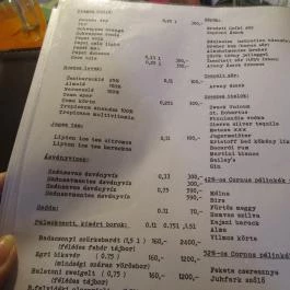 Csopak Vendéglő & Pizzéria Ajka - Étlap/itallap