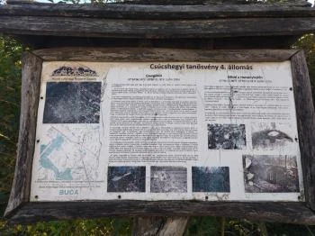 Csúcshegyi tanösvény Budapest