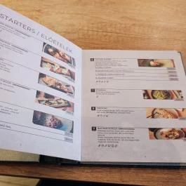 CUBE Sushi, Budapest - Étlap/itallap