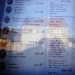 Cukrászda - Konditorei, Fertőrákos - Étlap/itallap