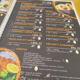 Cupp Pizza Burger Grill, Budapest - Egyéb