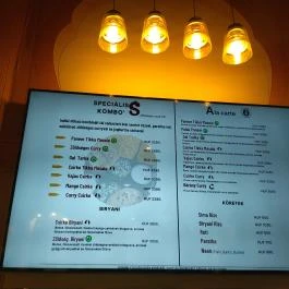 Curry Combo Budapest - Étlap/itallap