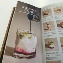 Cziniel Cukrászda & Kávéház Budapest - Étlap/itallap