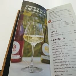 Cziniel Cukrászda & Kávéház Budapest - Étlap/itallap